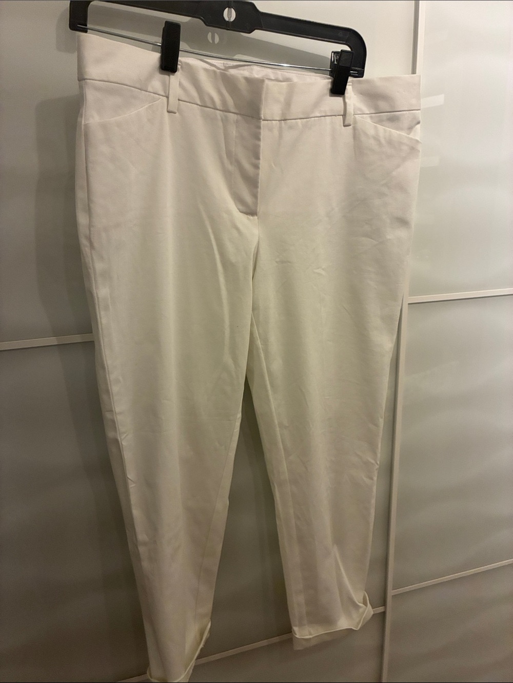 Worthington White Slim Ankle Dress Pants